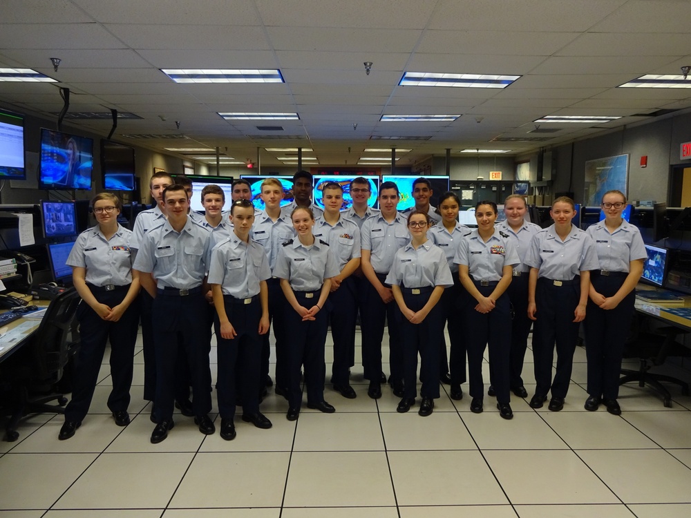 Air Force JROTC visit JTWC