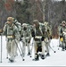 Fort McCoy Cold-Weather Operations Course students practice snowshoeing, ahkio sled use