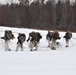 Fort McCoy Cold-Weather Operations Course students practice snowshoeing, ahkio sled use