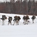 Fort McCoy Cold-Weather Operations Course students practice snowshoeing, ahkio sled use
