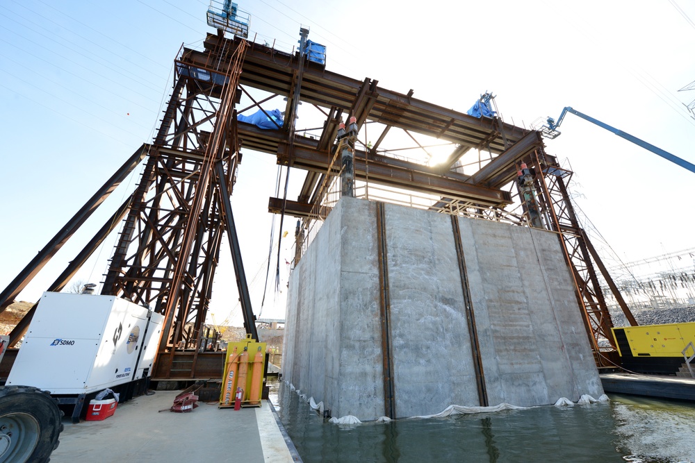 Final concrete shell placement sets project back on critical path