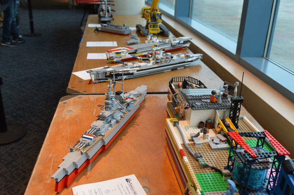 Naval museum hosts 9th Annual LEGO Shipbuilding event