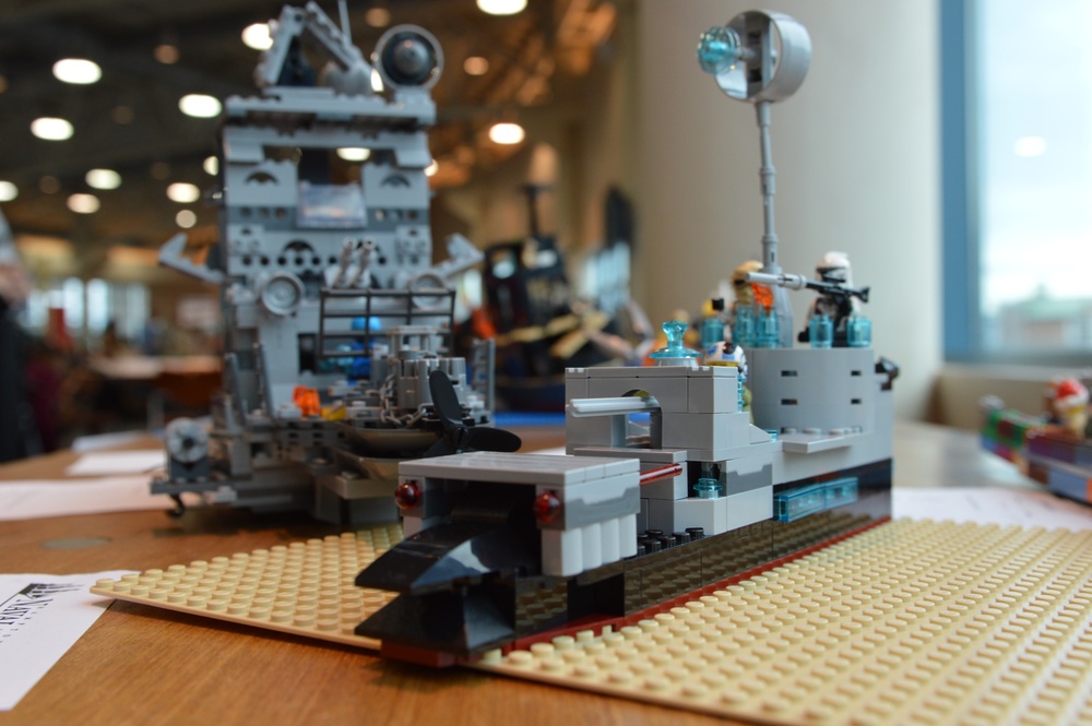 Naval Museum hosts 9th Annual LEGO Shipbuilding Event