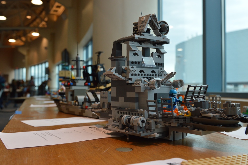 Naval Museum hosts 9th Annual LEGO Shipbuilding Event