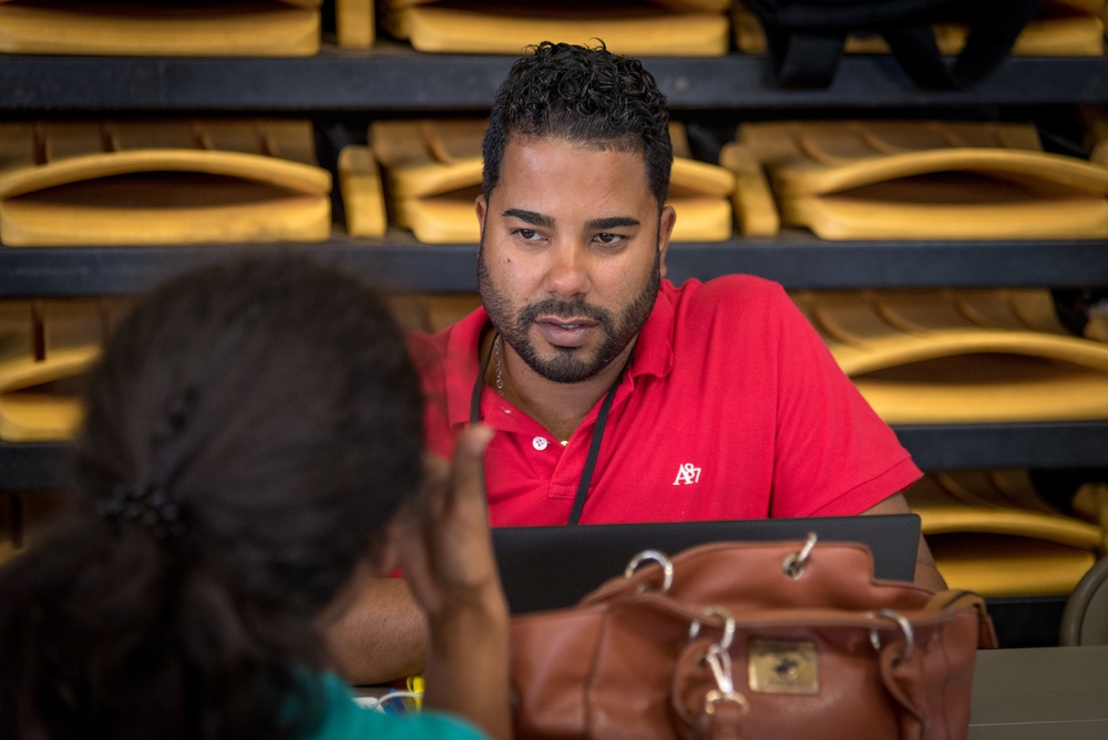 FEMA Aids Quake Survivors at Disaster Reovery Center