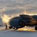 Visiting KC-135R Stratotanker Aircrews Training In Arctic Conditions