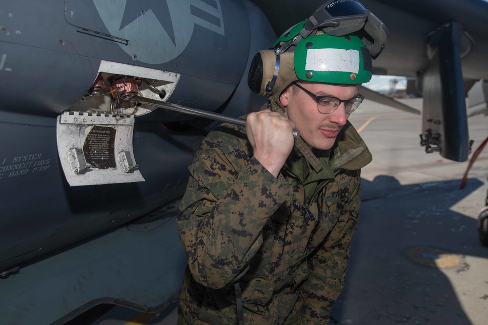 VMA-231 Routine Maintenance at NAS Fallon