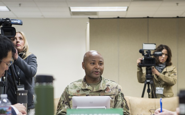 Behind the scene of an ICBM test launch