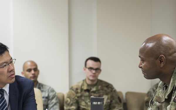 Behind the scene of an ICBM test launch