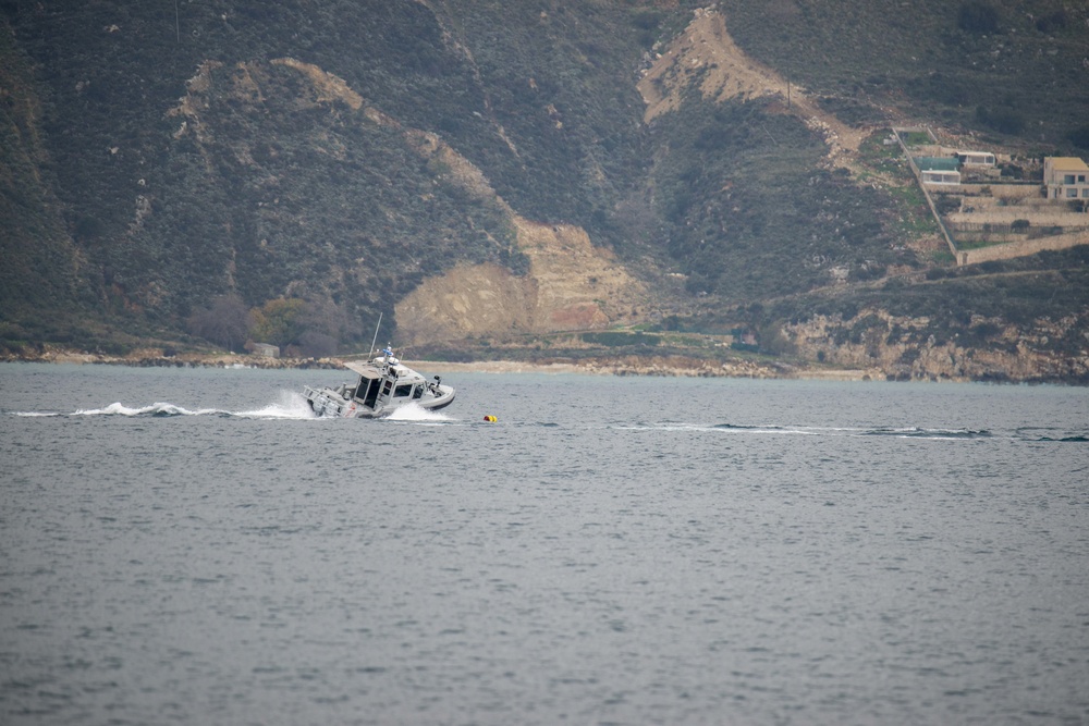 NSA Souda Bay Harbor Patrol Drill