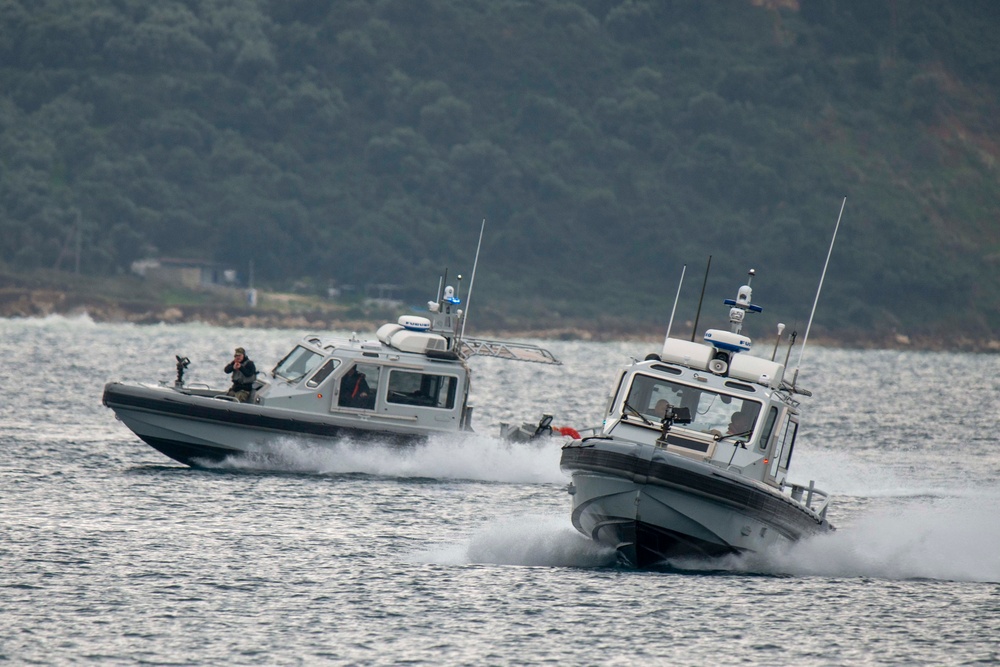 NSA Souda Bay Harbor Patrol Drill