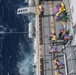 USS America (LHA 6) conducts an underway replinishment