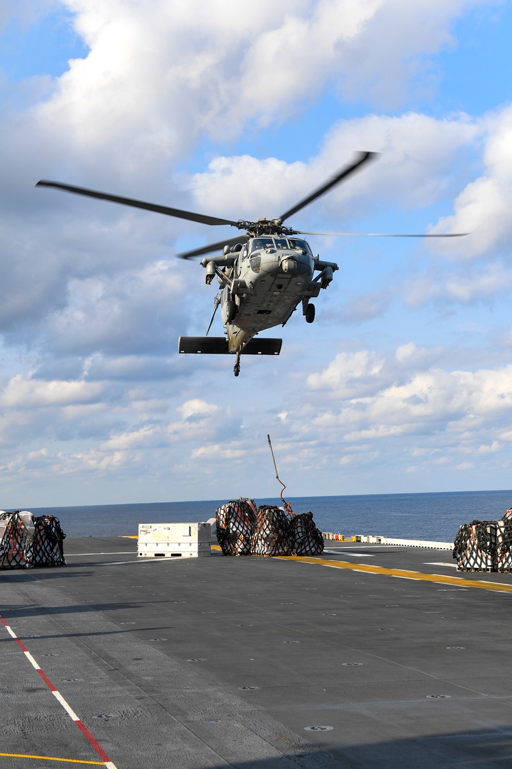 DVIDS - Images - USS America (LHA 6) conducts an underway replenishment ...