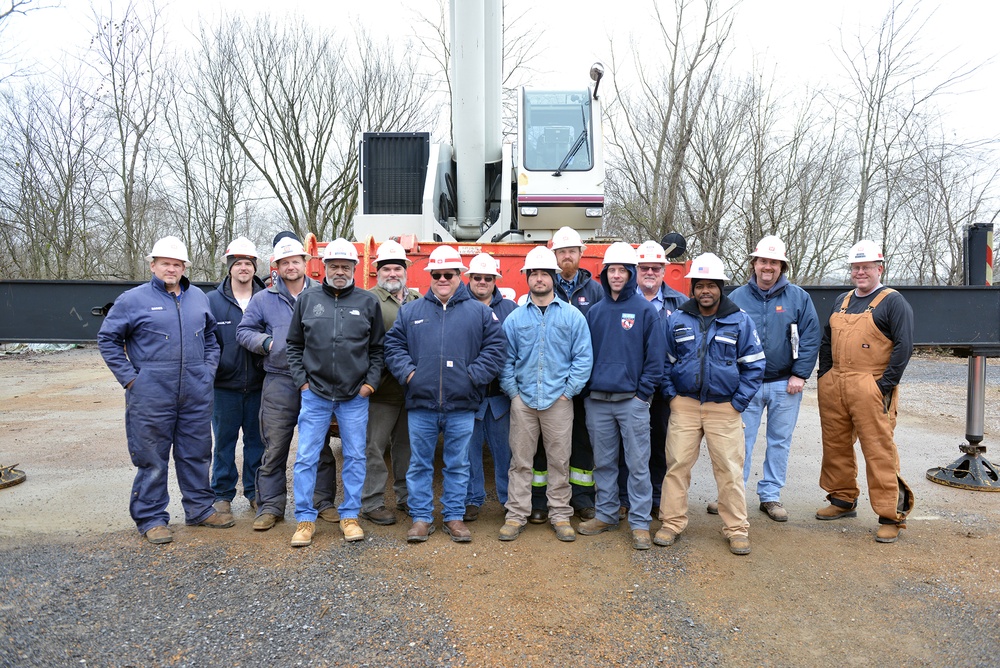 Corps crane operators complete crane proficiency training