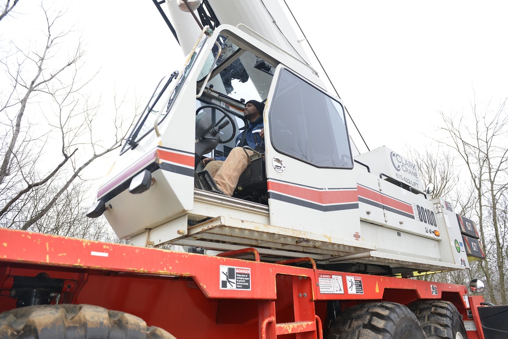 Corps crane operators complete crane proficiency training