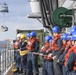 USS America (LHA 6) conducts an underway replinishment