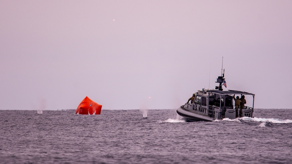 CRS-1 Patrol Boat Live Fire Excercise