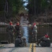 8th ESB Bridging Tanks Across New River