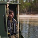 8th ESB Bridging Tanks Across New River