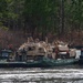 8th ESB Bridging Tanks Across New River