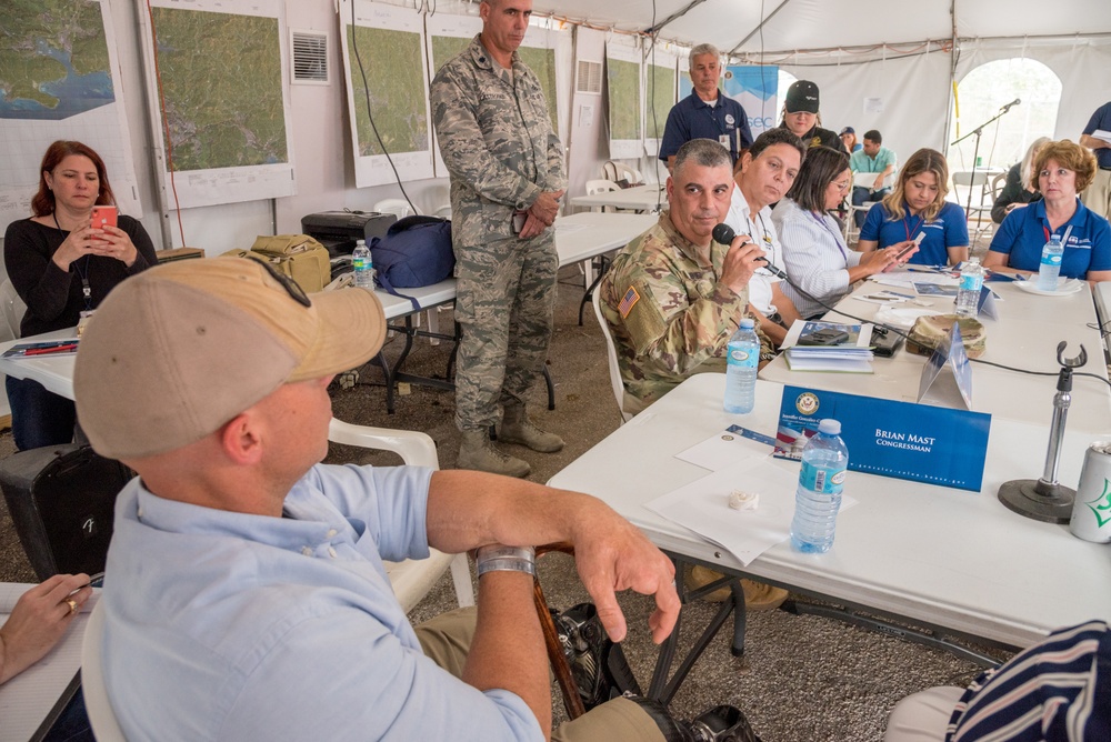 Florida Congressman Participates in Briefing After Quakes in PR