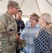 PR Governor Wanda Vázques Visits Municipal Base Camp in Ponce