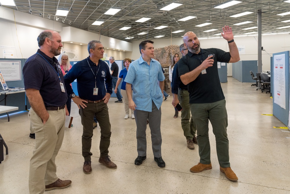 Congressional Visit at FEMA Branch Office in PR