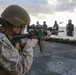 Live-fire range aboard Bataan