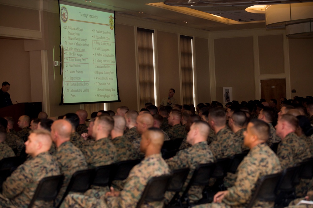 Supporting the Warfighters of tomorrow: Lejeune leaders attend Warfighter Training Symposium