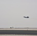 F-22 Raptors launch at Al Udeid Air Base