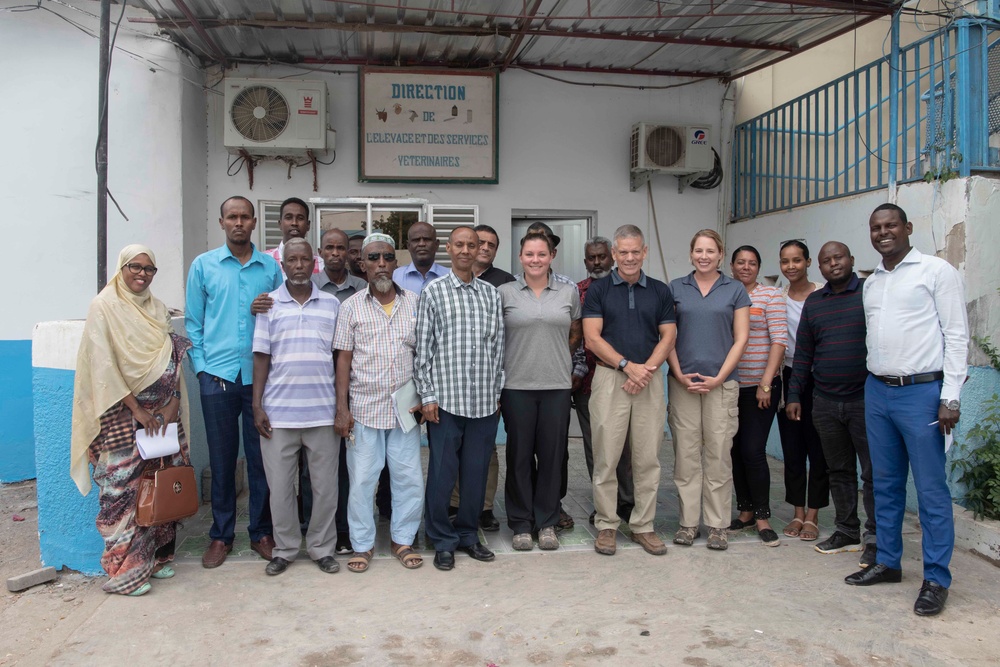 411th CAB veterinarians host seminar for Djiboutian veterinarians and sanitary inspectors