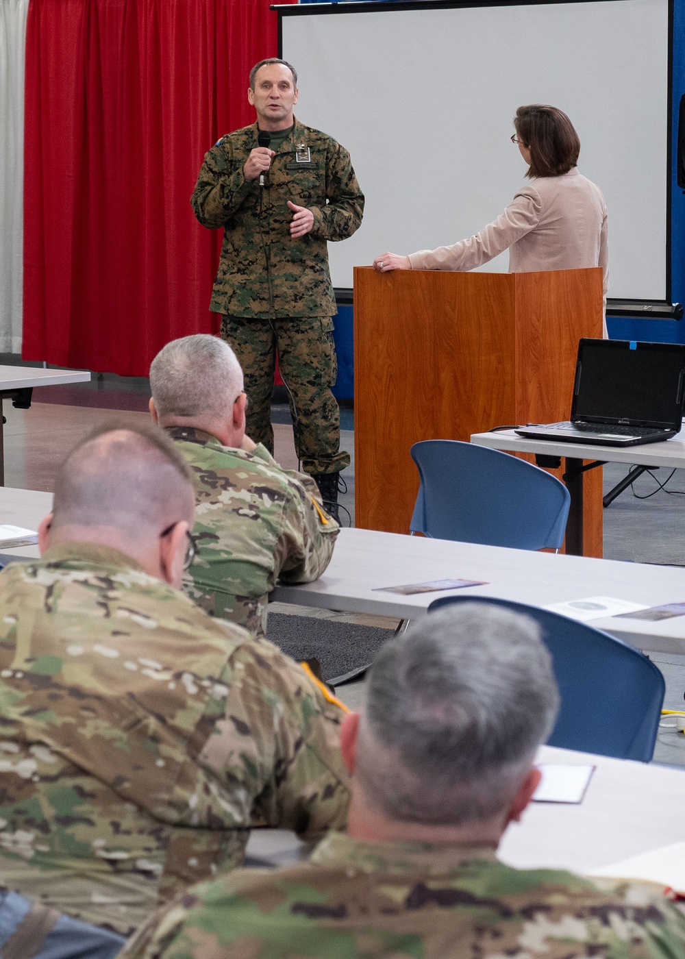 Maryland National Guard senior leaders discuss SPP initiatives with top defense officials, Ambassadors