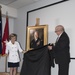 Official portrait of retired U.S. Army Maj. Gen. Robert E. Livingston Jr. unveiled