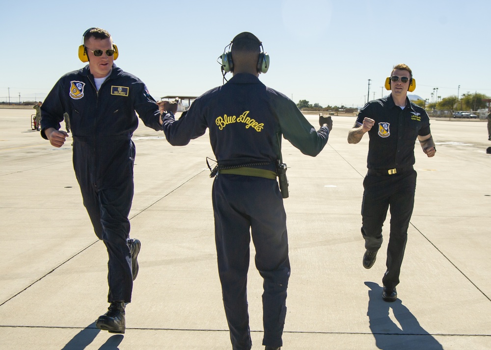 Blue Angels Winter Training