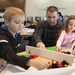 U.S. Navy Sailors volunteer for LEGO Brick by Brick Shipbuilding Event