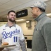 KC Royals team joins Whiteman AFB Airmen at  dining facility