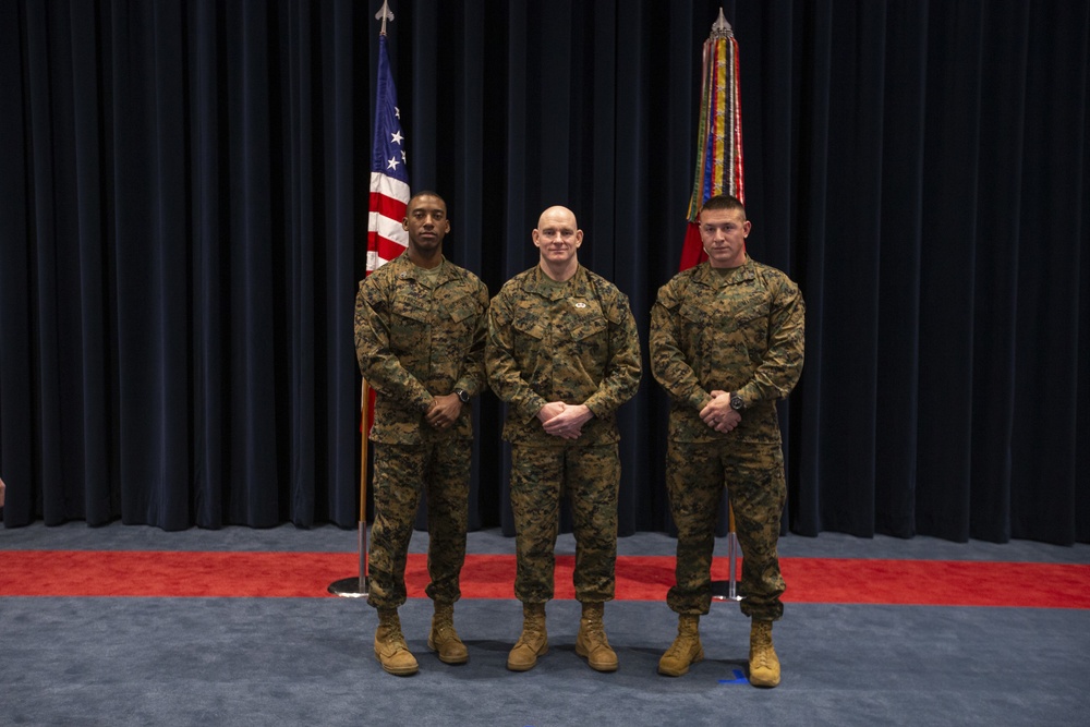 SMMC attends The Color Sergeant of the Marine Corps relief and appointment