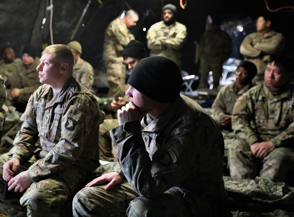 Soldiers exceed expectations during base defense exercise