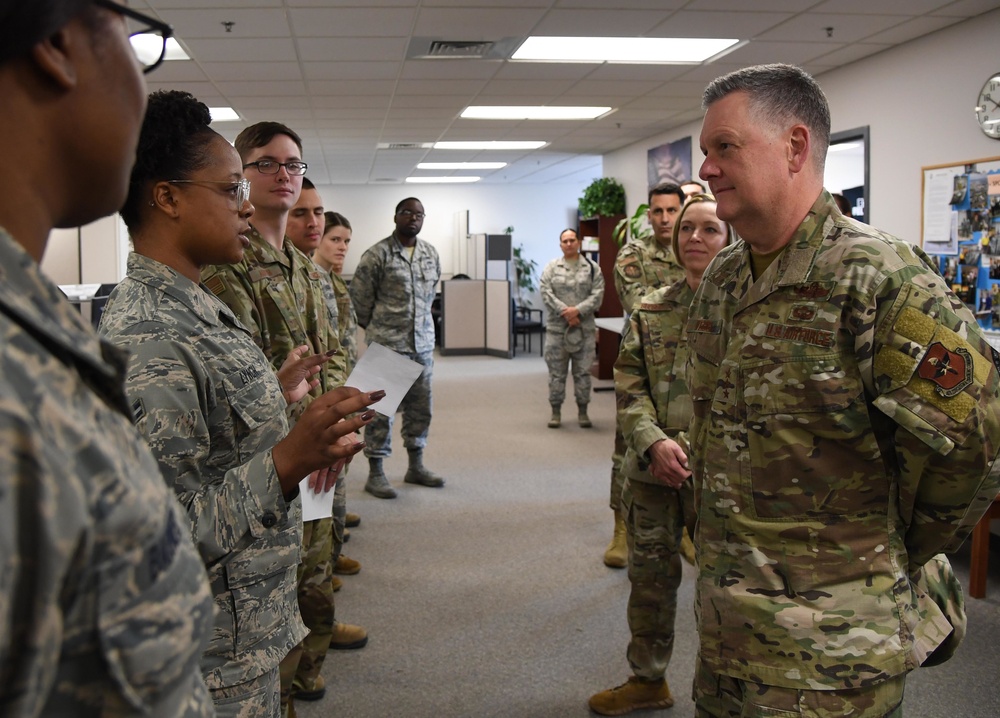 AETC Command Team gets first-hand look at Keesler’s premier warfighters