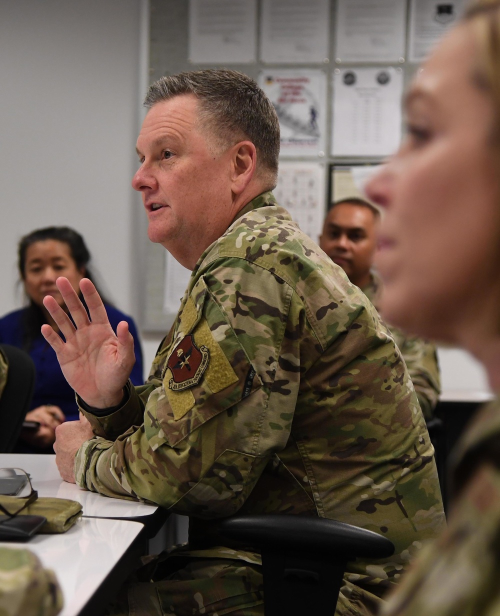 AETC Command Team gets first-hand look at Keesler’s premier warfighters