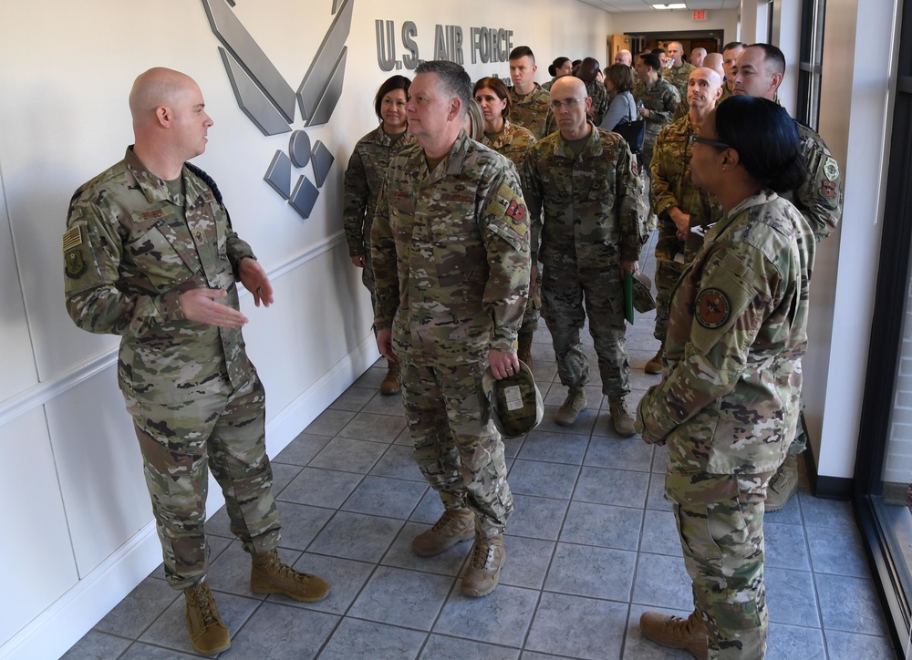 AETC Command Team gets first-hand look at Keesler’s premier warfighters