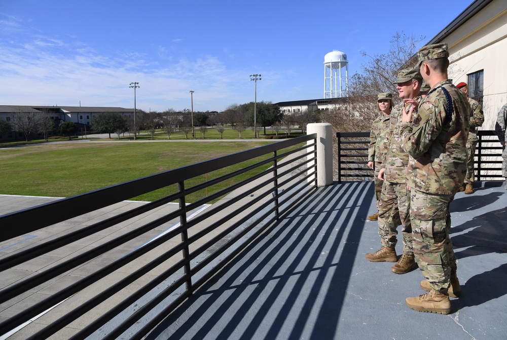 AETC Command Team gets first-hand look at Keesler’s premier warfighters