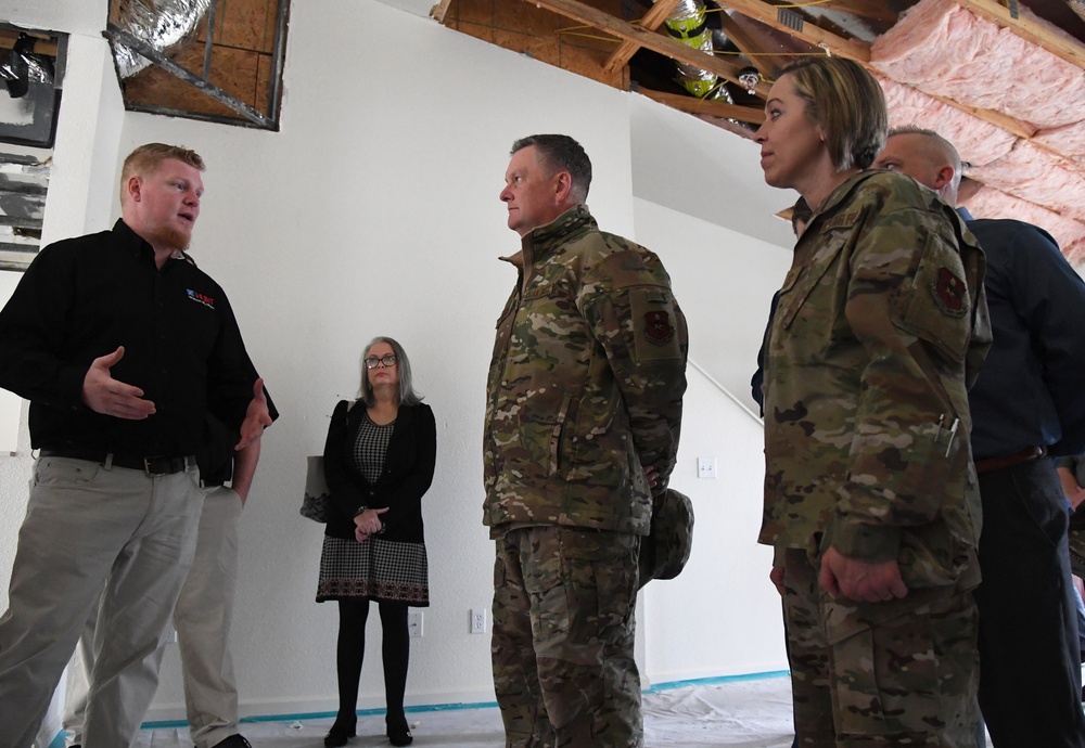 AETC Command Team gets first-hand look at Keesler’s premier warfighters