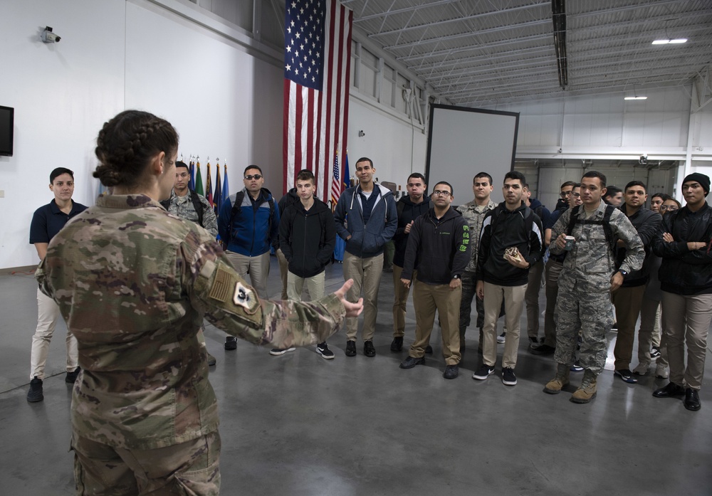 Puerto Rico cadets visit Travis