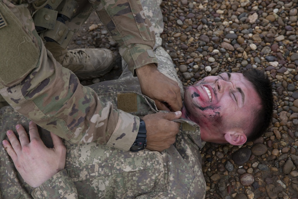 Camp Taji Mass Casualty Drill