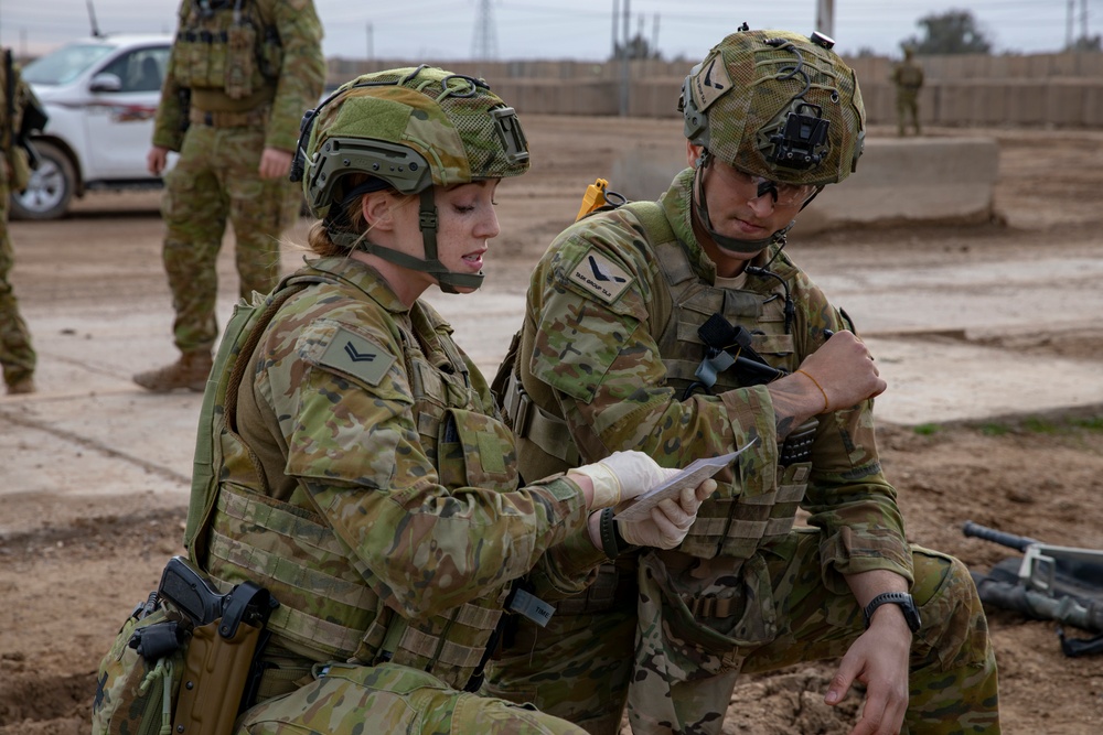 Camp Taji Mass Casualty Drill