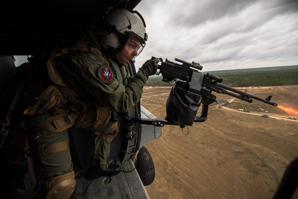 Southern Strike 2020 - MH-60R CAS/FARP