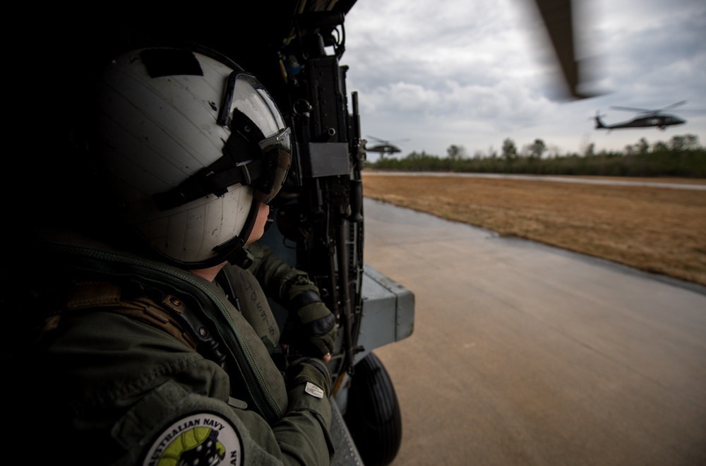 Southern Strike 2020 - MH-60R CAS/FARP