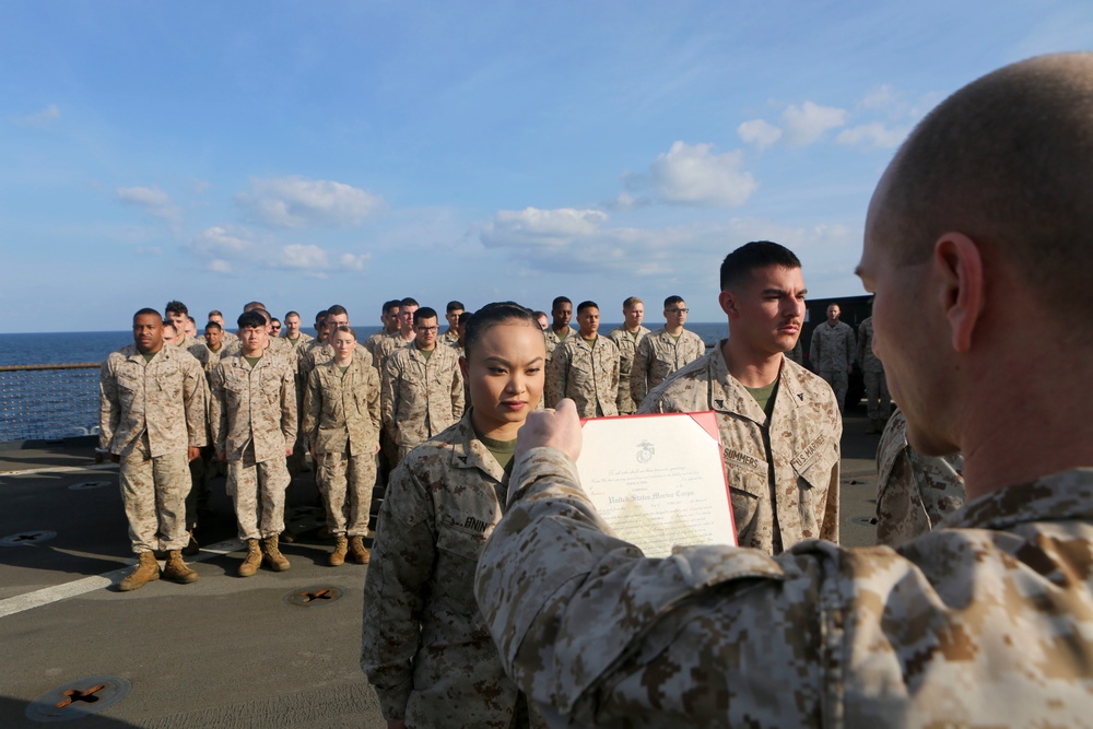 Combat Logistics Battalion 26 Promotions