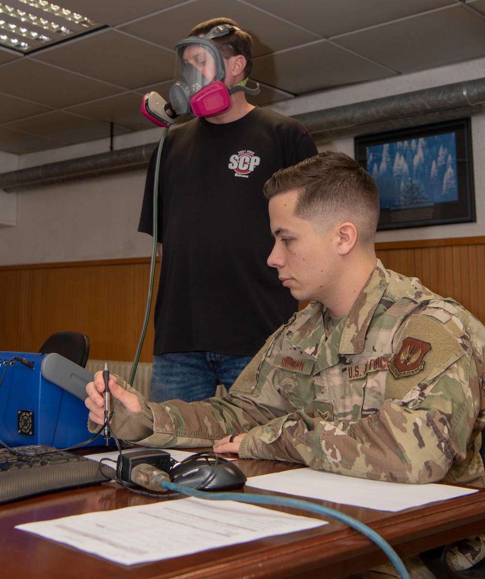 A Day in the Life: 52nd Aerospace Medical Squadron Bioenvironmental Engineering